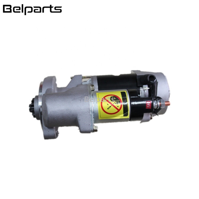Belparts อะไหล่รถขุดตีนตะขาบ SK200-8 SK330-8 เครื่องยนต์ J08C J05C J05E VH281002894A VH28100E0080 มอเตอร์สตาร์ท 24V