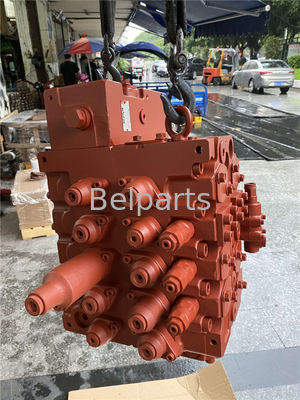 วาล์วควบคุม excavator วาล์วควบคุมหลักไฮดรอลิก KMX15RA สําหรับ ZE210E