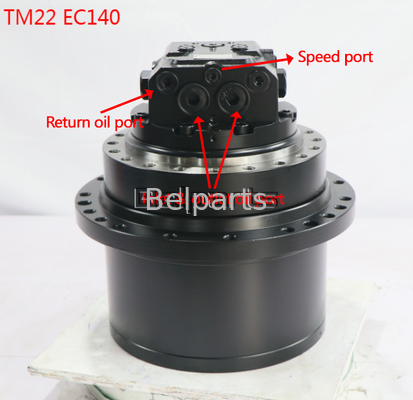 TM22VC GM22VC EC140 Final Drive PC135 PC150 DH135 SK130 SK140-8 สําหรับอะไหล่เครื่องขุด