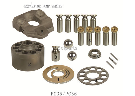 Belparts 708-3S-00512 อะไหล่รถขุด PC35 PC56 ชิ้นส่วนมอเตอร์ไฮดรอลิก